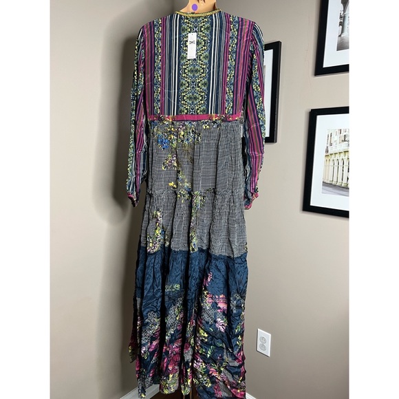 Anthropologie Bhanuni By Jyoti Tatiana Tiered Maxi Dress - Picture 6 of 7